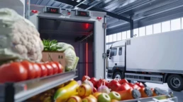 Livraison de produit frais professionnel