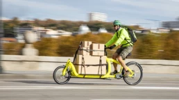 Livraison à vélo