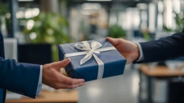 Livraison cadeaux clients fin d'année