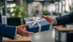 Livraison cadeaux clients fin d'année