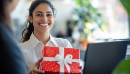 Portage cadeaux clients