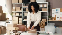 Préparation de colis